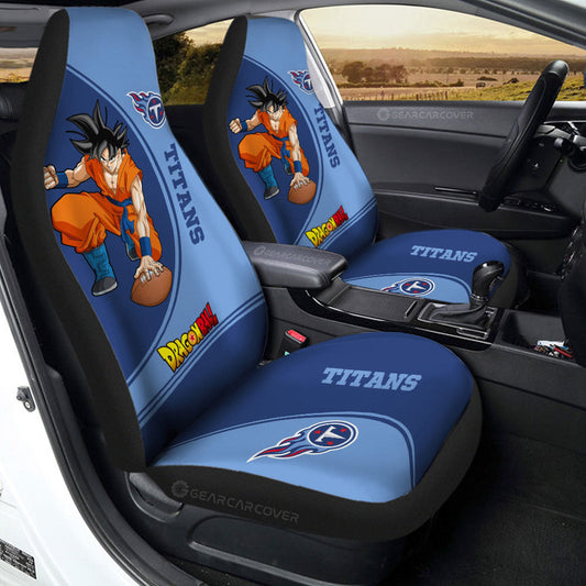 Tennessee Titans Car Seat Covers Goku Car Accessories For Fans - Gearcarcover - 2