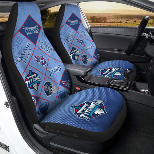 Tennessee Titans Car Seat Covers Sporty Team Collection - Gearcarcover - 2