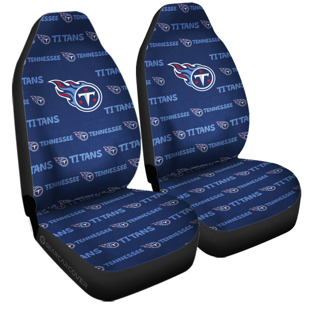 Tennessee Titans Car Seat Covers Sporty Team Collection - Gearcarcover - 3