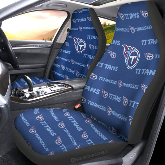 Tennessee Titans Car Seat Covers Sporty Team Collection - Gearcarcover - 1