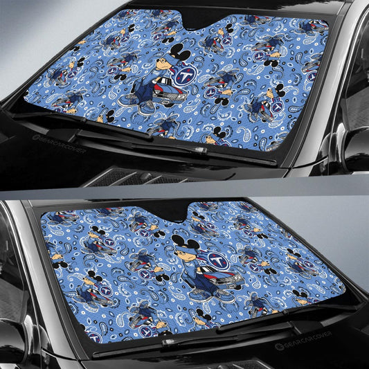 Tennessee Titans Car Sunshade Cartoon Theme Collection - Gearcarcover - 2