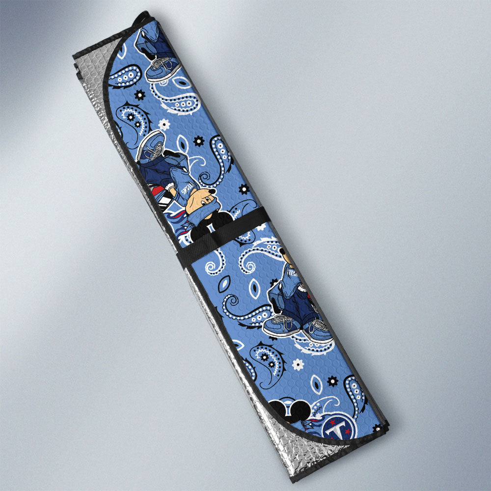Tennessee Titans Car Sunshade Cartoon Theme Collection - Gearcarcover - 3