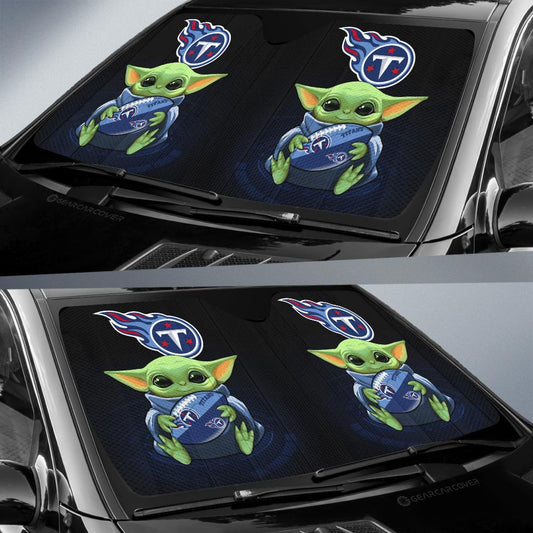 Tennessee Titans Car Sunshade Custom Car Accessories For Fan - Gearcarcover - 2