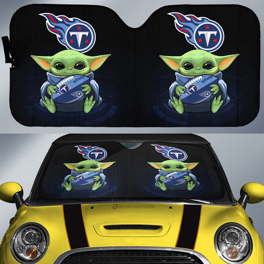 Tennessee Titans Car Sunshade Custom Car Accessories For Fan - Gearcarcover - 1