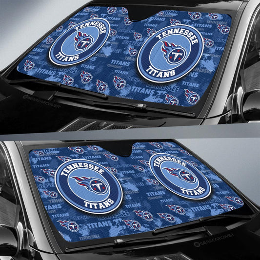 Tennessee Titans Car Sunshade Custom Car Accessories - Gearcarcover - 2
