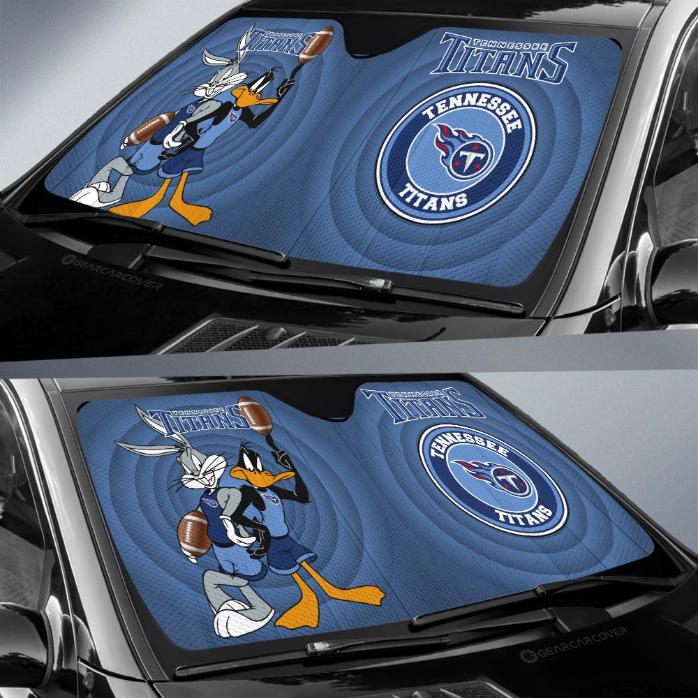 Tennessee Titans Car Sunshade Custom Car Accessories - Gearcarcover - 2