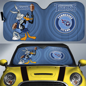 Tennessee Titans Car Sunshade Custom Car Accessories - Gearcarcover - 1