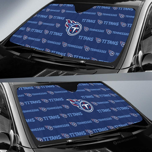 Tennessee Titans Car Sunshade Sporty Team Collection - Gearcarcover - 2