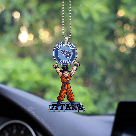 Tennessee Titans Ornament Goku Car Accessories - Gearcarcover - 2