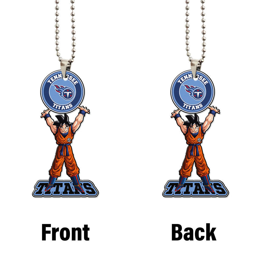 Tennessee Titans Ornament Goku Car Accessories - Gearcarcover - 4