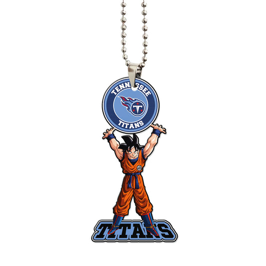 Tennessee Titans Ornament Goku Car Accessories - Gearcarcover - 1
