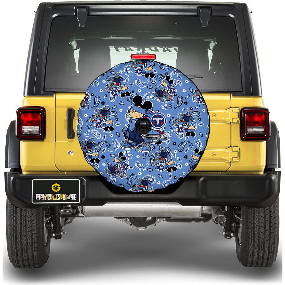 Tennessee Titans Spare Tire Covers Camera Hole Cartoon Theme Collection - Gearcarcover - 1