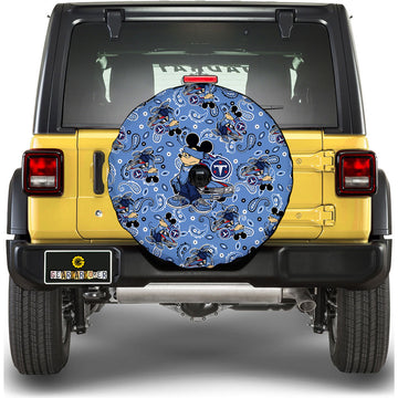 Tennessee Titans Spare Tire Covers Camera Hole Cartoon Theme Collection - Gearcarcover - 1