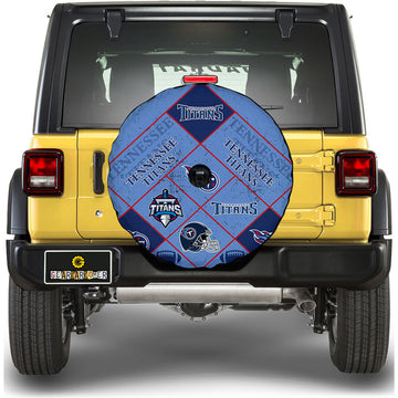 Tennessee Titans Spare Tire Covers Camera Hole Sporty Team Collection - Gearcarcover - 1