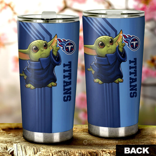 Tennessee Titans Tumbler Cup Custom Car Accessories - Gearcarcover - 2