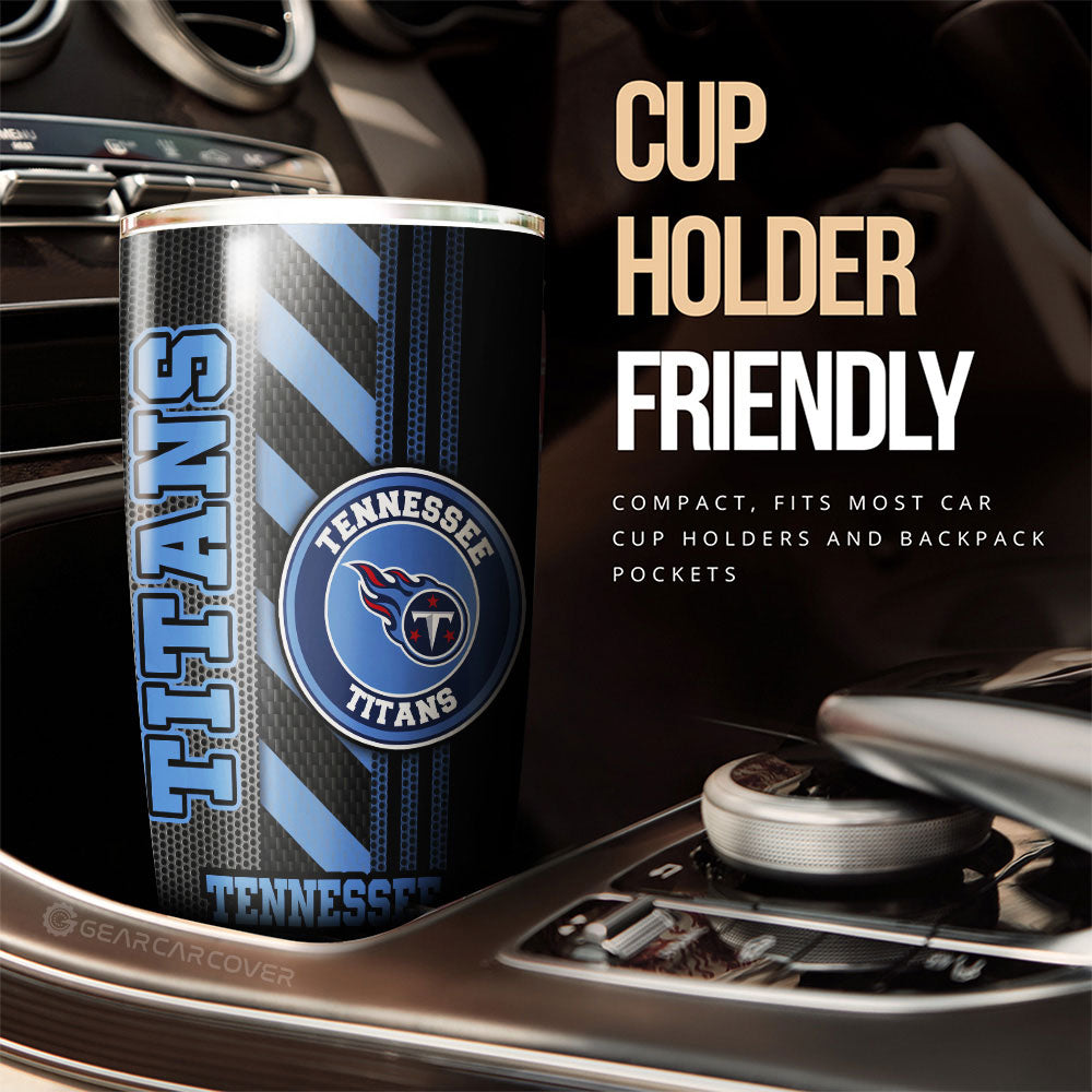Tennessee Titans Tumbler Cup Custom Car Accessories - Gearcarcover - 3