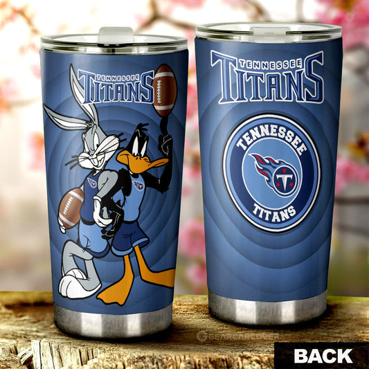 Tennessee Titans Tumbler Cup Custom Car Accessories - Gearcarcover - 1