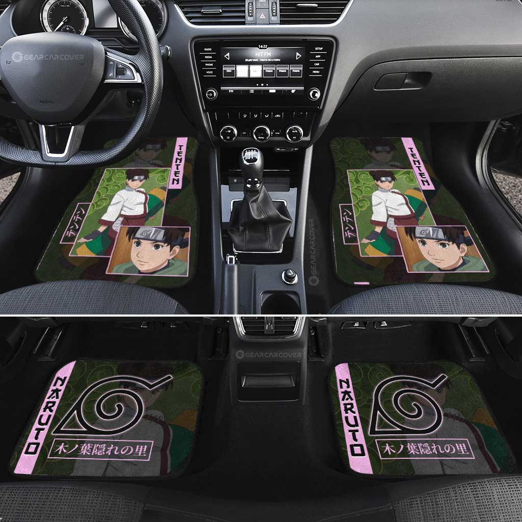 Tenten Car Floor Mats Custom Anime Car Accessories - Gearcarcover - 1