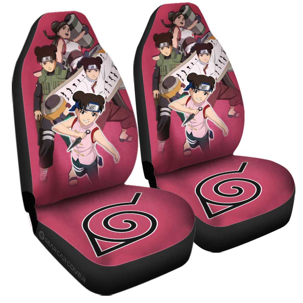 Tenten Car Seat Covers Custom Anime Car Accessories For Fans - Gearcarcover - 3