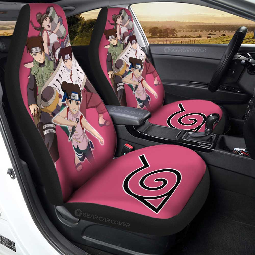 Tenten Car Seat Covers Custom Anime Car Accessories For Fans - Gearcarcover - 1