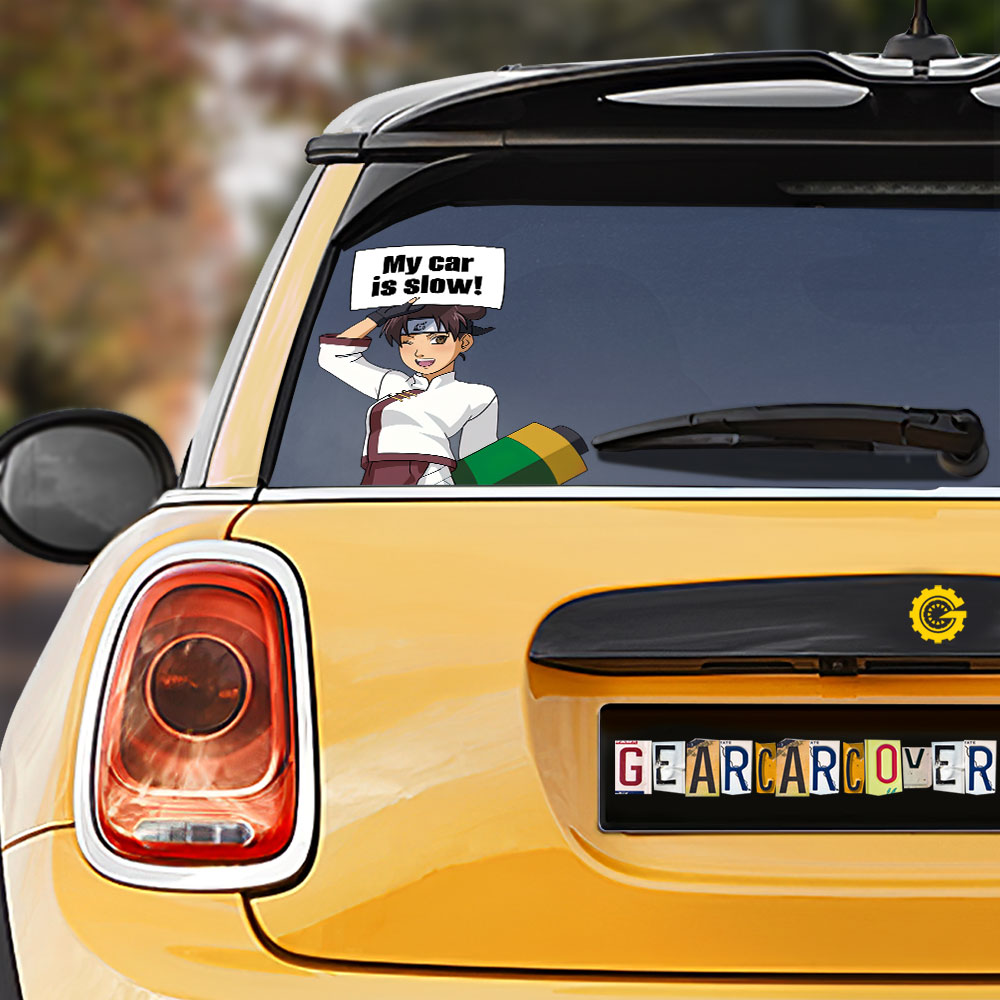 Tenten Car Sticker Custom My Car Is Slow Funny - Gearcarcover - 1