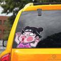 Tenten Hitting Glass Car Sticker Custom Naru Car Funny Accessories - Gearcarcover - 3
