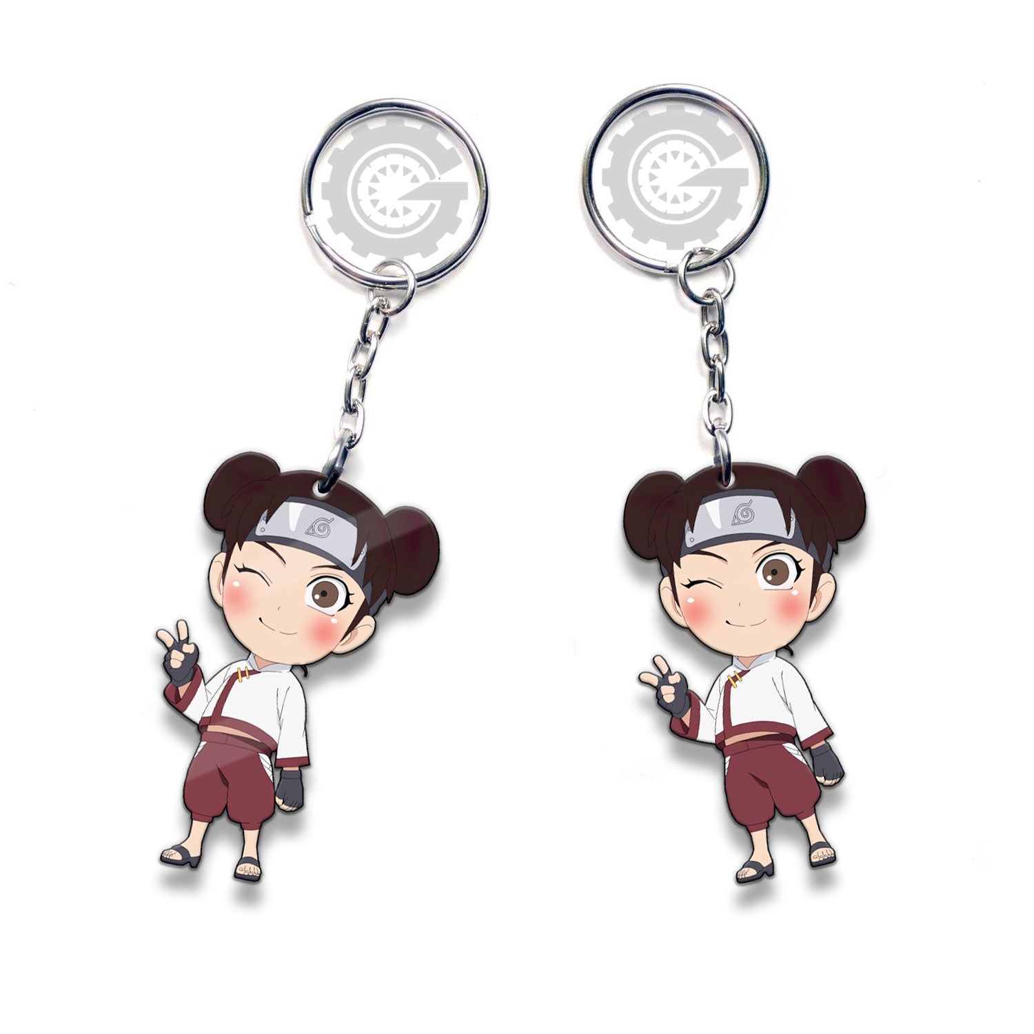 Tenten Keychains Custom Anime Car Accessories - Gearcarcover - 3