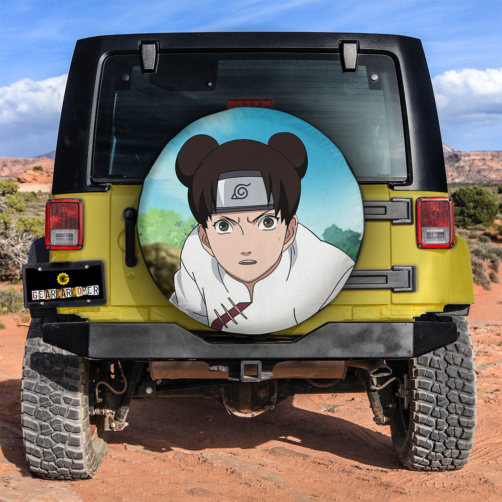 Tenten Spare Tire Covers Custom For Anime Fans - Gearcarcover - 3