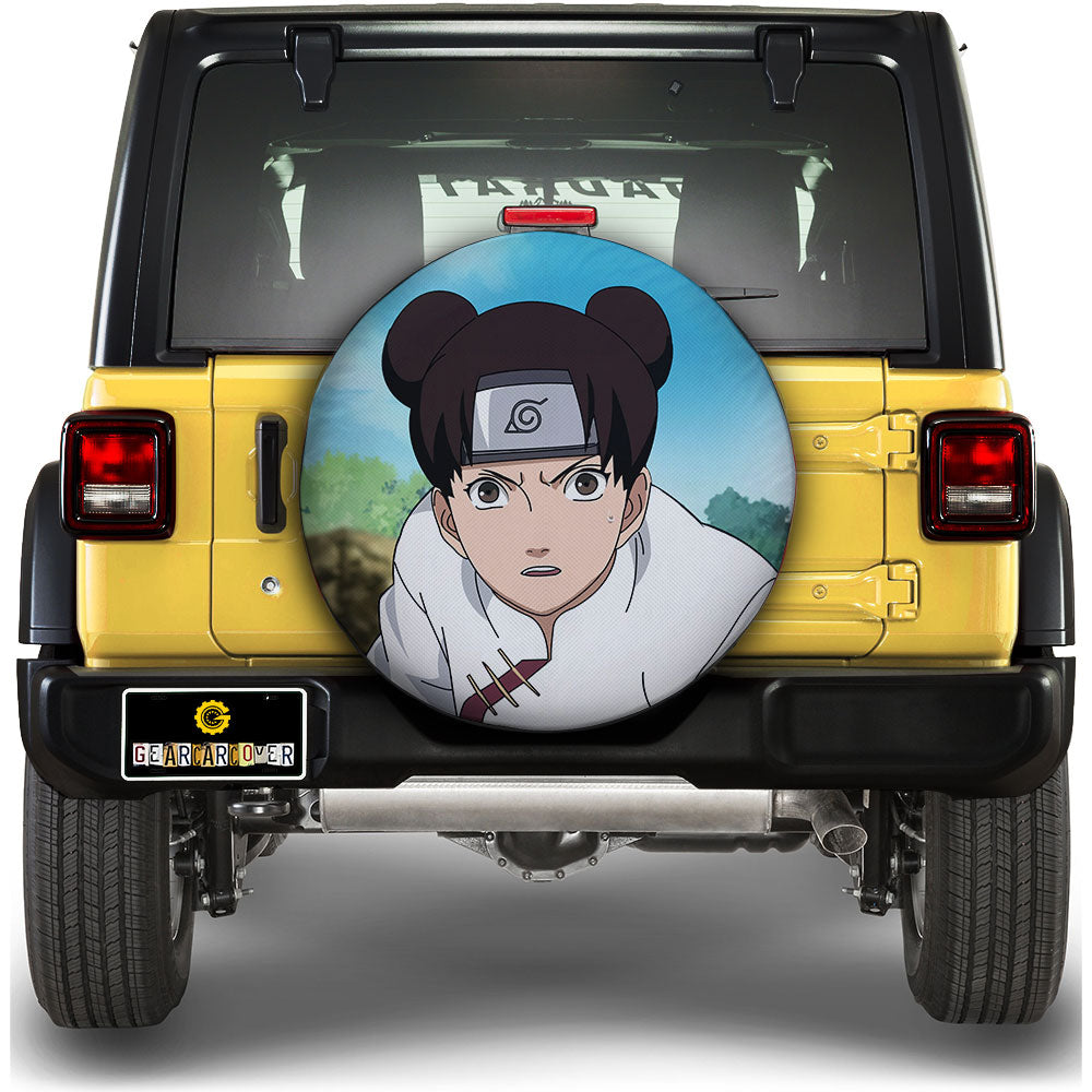 Tenten Spare Tire Covers Custom For Anime Fans - Gearcarcover - 1