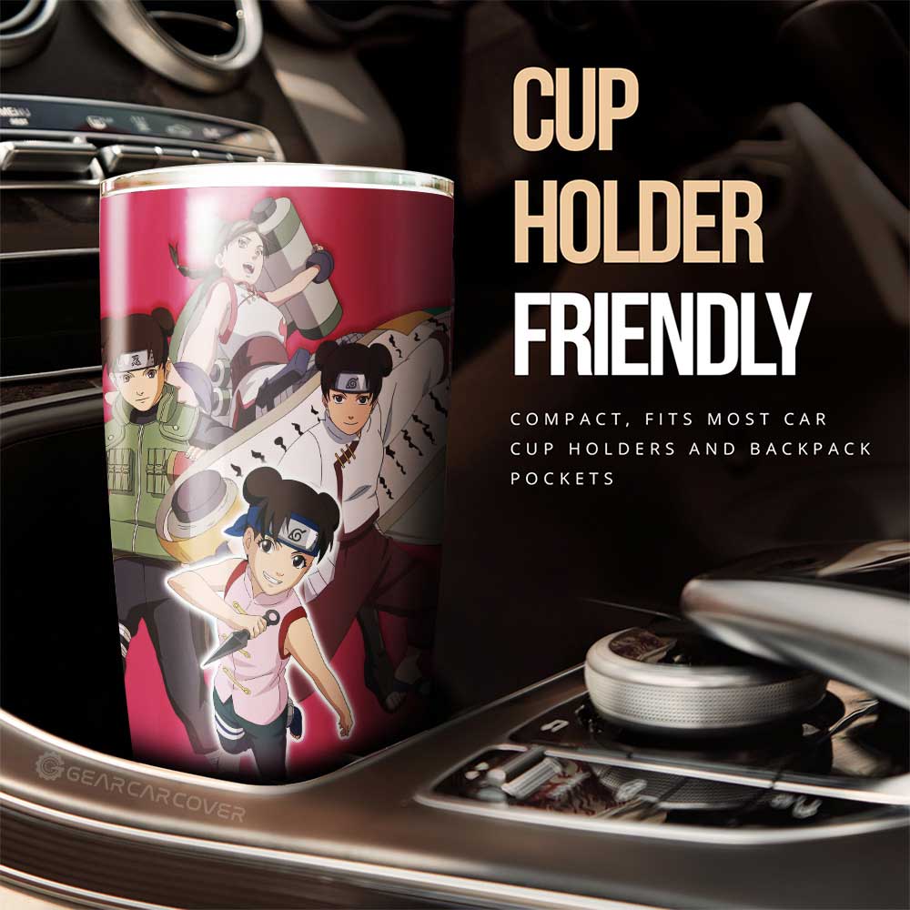Tenten Tumbler Cup Custom Anime Car Accessories For Fans - Gearcarcover - 2