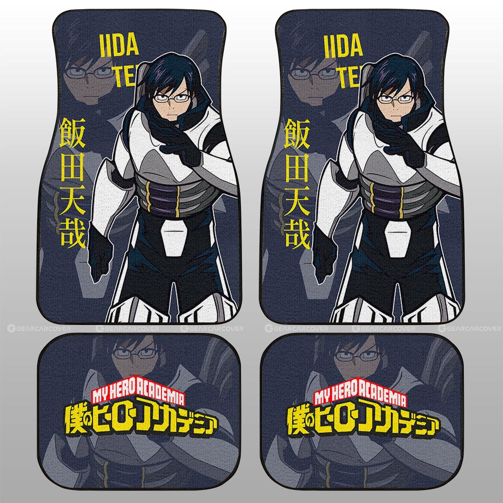 Tenya Iida Car Floor Mats Custom Car Accessories For Fans - Gearcarcover - 2