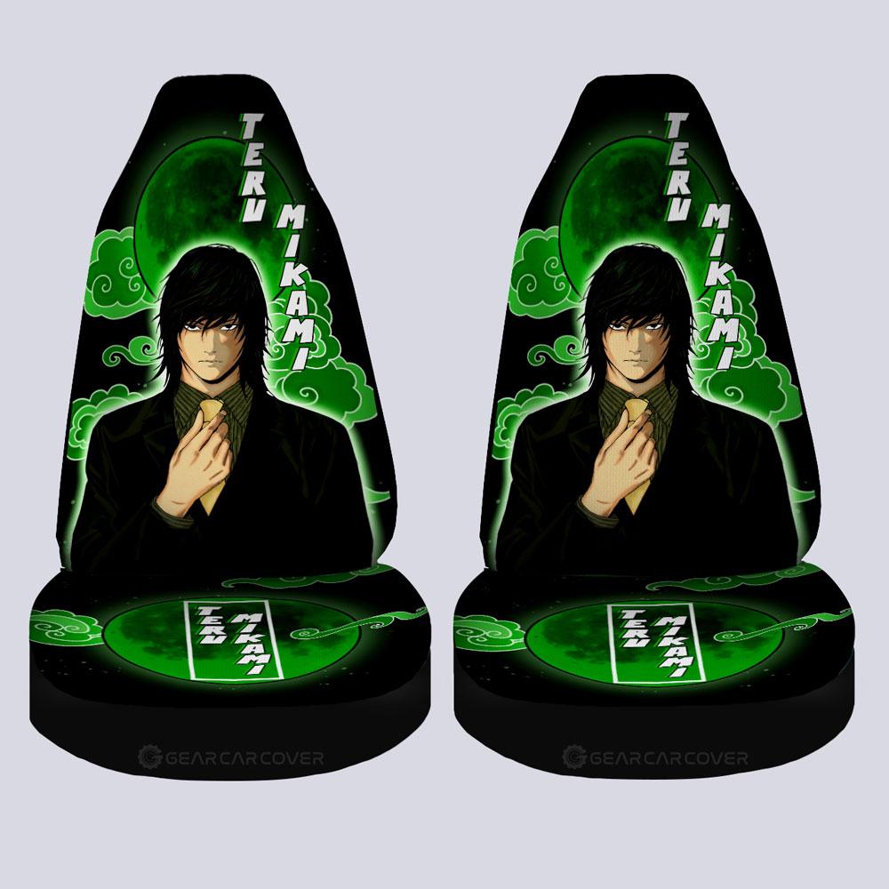 Teru Mikami Car Seat Covers Custom Death Note Car Accessories - Gearcarcover - 4