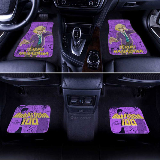 Teruki Hanazawa Car Floor Mats Custom Mix Manga - Gearcarcover - 2