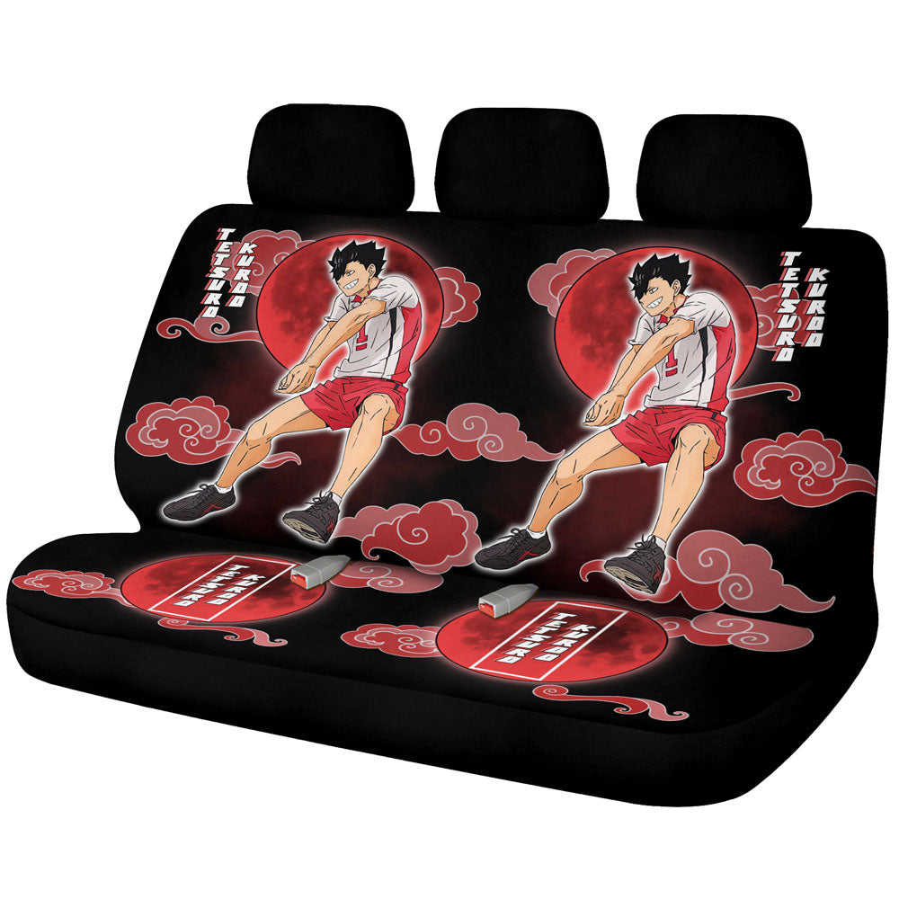 Tetsuro Kuroo Car Back Seat Covers Custom Car Accessories - Gearcarcover - 1