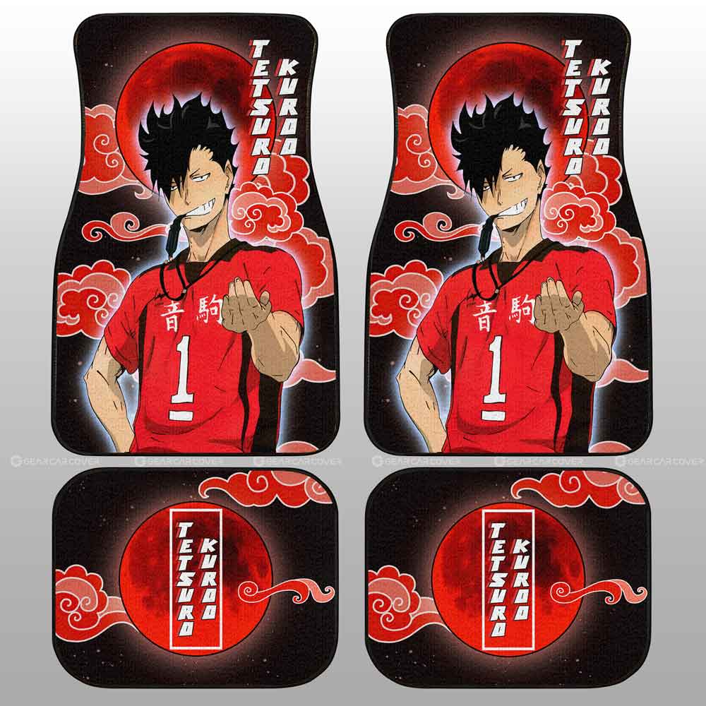 Tetsuro Kuroo Car Floor Mats Custom For Fans - Gearcarcover - 2