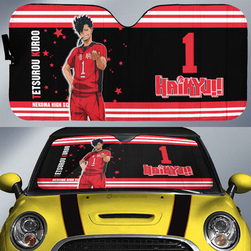 Tetsurou Kuroo Car Sunshade Custom Car Accessories - Gearcarcover - 1