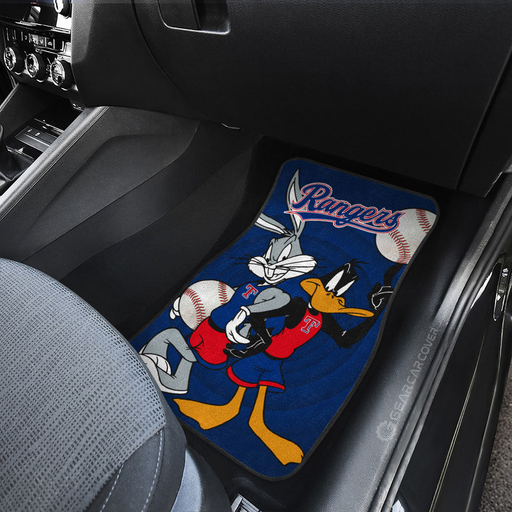 Texas Rangers Car Floor Mats Custom Car Accessories - Gearcarcover - 3