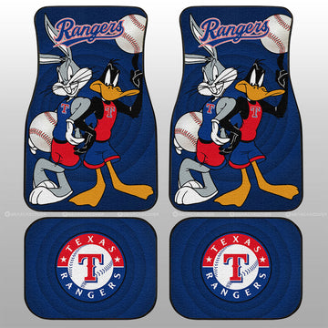 Texas Rangers Car Floor Mats Custom Car Accessories - Gearcarcover - 1