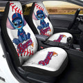 Texas Rangers Car Seat Covers Stitch Theme Collection - Gearcarcover - 2