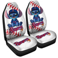 Texas Rangers Car Seat Covers Stitch Theme Collection - Gearcarcover - 3