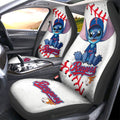 Texas Rangers Car Seat Covers Stitch Theme Collection - Gearcarcover - 1