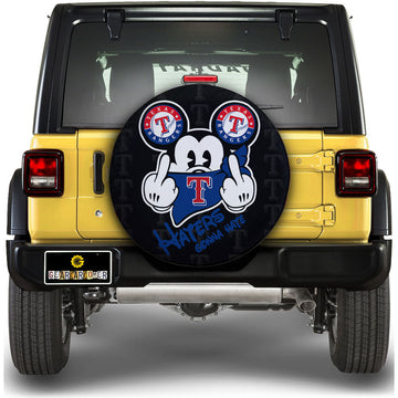 Texas Rangers Spare Tire Covers Custom Car Accessories - Gearcarcover - 1