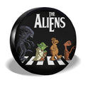 The Aliens Crosswalk Spare Tire Covers Custom Car Accessories - Gearcarcover - 3