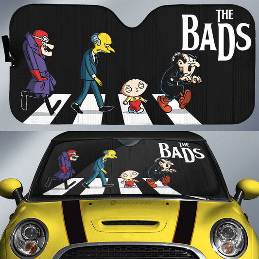 The Bads Crosswalk Car Sunshade Custom Car Accessories - Gearcarcover - 1