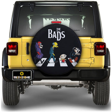 The Bads Crosswalk Spare Tire Covers Custom Car Accessories - Gearcarcover - 1