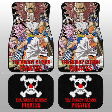 The Buggy Clown Pirates Car Floor Mats Custom Car Accessories - Gearcarcover - 1