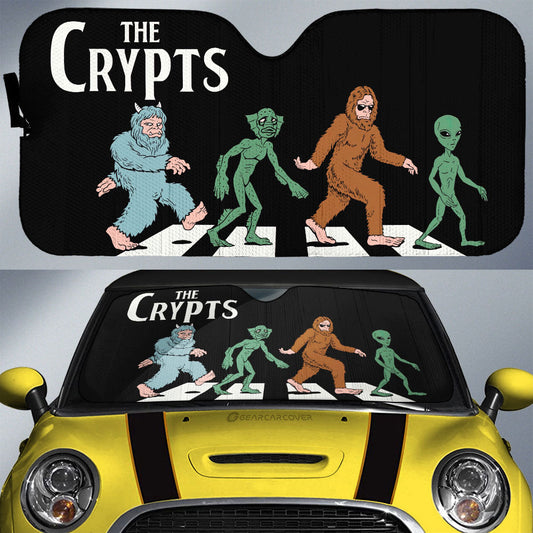 The Crypts Crosswalk Car Sunshade Custom Car Accessories - Gearcarcover - 1