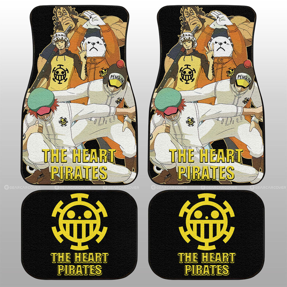 The Heart Pirates Car Floor Mats Custom Car Accessories - Gearcarcover - 1