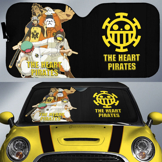 The Heart Pirates Car Sunshade Custom Car Accessories - Gearcarcover - 1