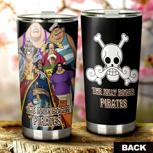 The Jolly Roger Pirates Tumbler Cup Custom Car Accessories - Gearcarcover - 2
